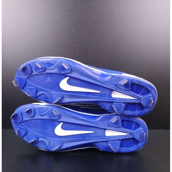 Nike 599235-499 Alpha Huarache NXT Baseball Cleats Blue Camo Men\'s Size 13